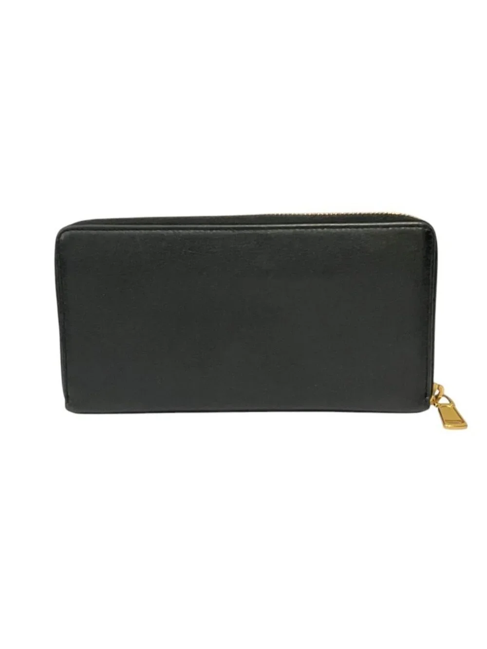 ★SOLD★ Saint Laurent Cassandra Leather Round Zip Wallet Black - Picture 2 of 10
